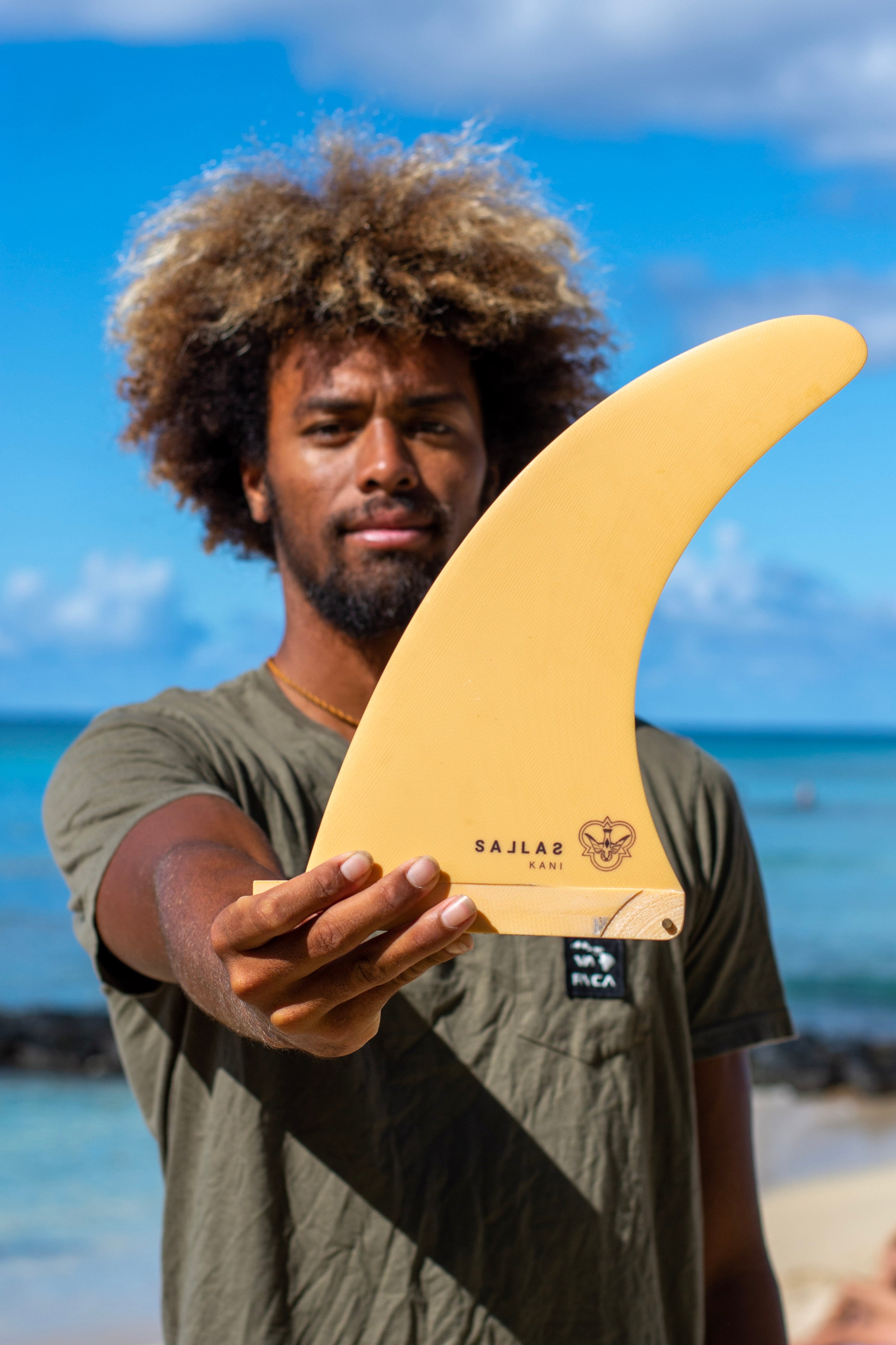 Kaniela Stewart Signature Fin | Kai Sallas Longboard Co.