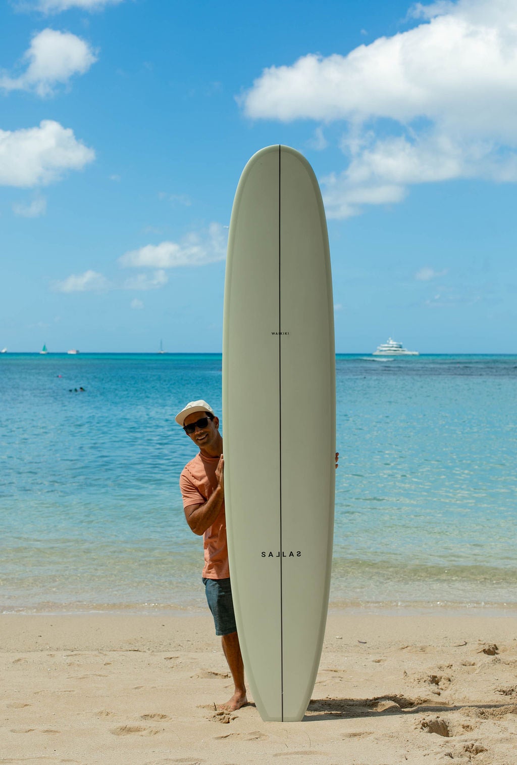 Waikiki model Kai Sallas Longboard Co.